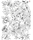 Nordictrack Comm S15i S22i S10i S27i Stationary Bike Post Knob 438696 Formerly 390115-hydrafitnessparts