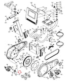 Nordictrack Comm.S10i S15i S22i Stationary Bike Left Crank Arm 420875-hydrafitnessparts