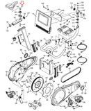 Nordictrack Comm.S10i S22i S15i Stationary Bike Saddle Nut 404942-hydrafitnessparts