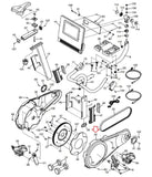 Nordictrack Comm.S10i World Tour Cycle Stationary Bike Right Shield Cover 396380-hydrafitnessparts