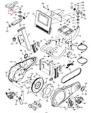 Nordictrack Comm.S22i S15i S10i Stationary Bike Upper Saddle Clamp 404938-hydrafitnessparts