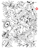 Nordictrack Comm.S22i S15i Stationary Bike Lower Brake Knob 405266-hydrafitnessparts