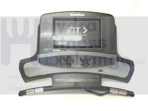 Nordictrack Commercial 2450 Treadmill Display Console Panel 405943