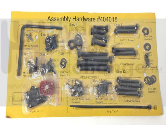 Nordictrack Commercial 2450 Treadmill Hardware Kit Assembly 404018-hydrafitnessparts