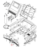 Nordictrack Commerical 2250 2950 Elite 9700 Pro Treadmill Bottom Pulse Bar 320506-hydrafitnessparts