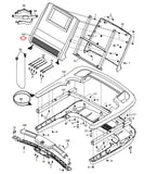 Nordictrack Commerical2250 2450-NTL201120 Treadmill Display Console Penal 366660-hydrafitnessparts