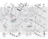 Nordictrack E12.0 AudioStrider 990 Pro Elliptical Left Foot Pad Pedal 248505-hydrafitnessparts