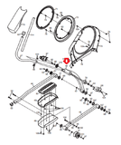 Nordictrack E7 Sv Front Drive Elliptical Left Hb 2 Bend Lwr Labbk 272049-hydrafitnessparts