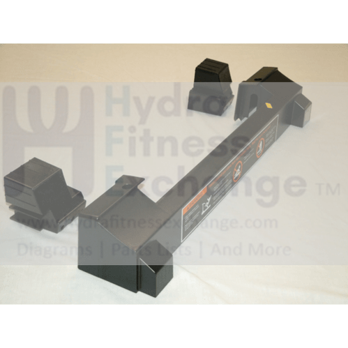 Nordictrack EXP 1000 2000 3000 Treadmill OEM Rear Plastic Endcap 174491-hydrafitnessparts