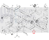 Nordictrack Elliptical Pulley Dive Belt 30" 397969-hydrafitnessparts