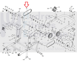 Nordictrack Elliptical Pulley Dive Belt 30" 402838-hydrafitnessparts