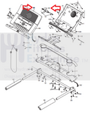 Nordictrack Epic FreeMotion Proform Treadmill Console Fan with Grill 252998-hydrafitnessparts