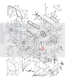 Nordictrack Epic Gold's Gym Weider Elliptical Button Head Screw M8 X 57mm 195203-hydrafitnessparts