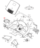 Nordictrack Epic Proform Treadmill Left Speaker Back Cover 319148-hydrafitnessparts