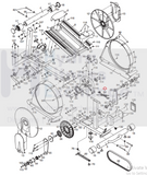 Nordictrack FreeMotion HealthRider Elliptical Lower Main Wire Harness 25" 247220-hydrafitnessparts