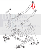 Nordictrack FreeMotion Lifestyler Treadmill Handrail End Cap 305125-hydrafitnessparts