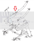 Nordictrack FreeMotion Lifestyler Treadmill Right Front Handrail End Cap 305133-hydrafitnessparts