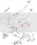 Nordictrack FreeMotion Treadmill Right Base Cover MFR-304165 or 323901-hydrafitnessparts