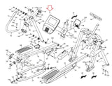 Nordictrack FreeStride Trainer FS10i Elliptical Display Console Assembly 422107-hydrafitnessparts