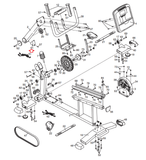 Nordictrack Freemotion R5.7 Audiorider R400 Recumbent Bike Upright Cover 243524-hydrafitnessparts