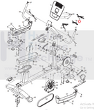 Nordictrack Gold's Gym HealthRider Recumbent Bike Main Wire Harness 243642-hydrafitnessparts