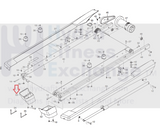 Nordictrack Gold's Gym Proform Treadmill Left Rear Foot cover 314573-12 315988-hydrafitnessparts