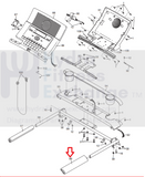 Nordictrack Gold's Gym Proform Treadmill Right Handlebar Grip 259585-hydrafitnessparts