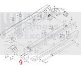 Nordictrack Gold's Gym Proform Treadmill Right Rear Foot cover 314574-12 315989-hydrafitnessparts