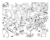 Nordictrack Health Rider Elliptical Union Screw Set for Transport Wheel 179360-hydrafitnessparts