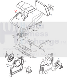 Nordictrack HealthRider Recumbent Bike Heart Rate Pulse Sensor Hand Grip 244263-hydrafitnessparts