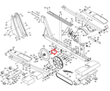 Nordictrack Image 12.5 CX 938 Elliptical Idler Belt Tension 224432-hydrafitnessparts
