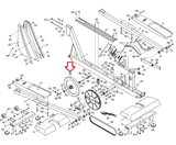 Nordictrack Image Elliptical Magnetic Resistance Eddy Brake Flywheel 239727-hydrafitnessparts