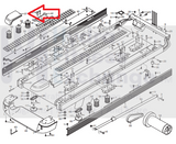Nordictrack Lifestyler 1500 1750 C1500 Treadmill Left Rear End Cap 101611 305135-hydrafitnessparts
