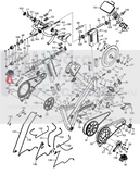 Nordictrack NTEX290170 Upright Bike Left Crank Arm 389876-hydrafitnessparts