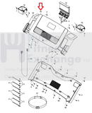 Nordictrack NTL14216.0 NTL14216.1 Treadmill Display Console Assembly 386355-hydrafitnessparts