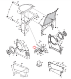 Nordictrack ProForm FreeMotion Recumbent Bike Seat Carriage Handle 243373-hydrafitnessparts