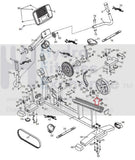 Nordictrack ProForm Freespirit Upright Bike Pillow Block Bearing Bracket 231745-hydrafitnessparts