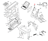 Nordictrack Proform E9.0 910E 12.7 Elliptical Left Pulse Grip Controller 316095-hydrafitnessparts