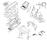 Nordictrack Proform E9.0 910E 12.7 Elliptical Right Pulse Grip Controller 316099-hydrafitnessparts