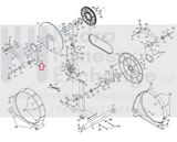 Nordictrack Proform Elliptical Crank Disc Cover 23665 or 247273-hydrafitnessparts