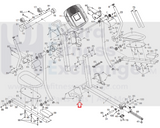 Nordictrack Proform Elliptical Left Frame Cover 23665 ans 247266-hydrafitnessparts