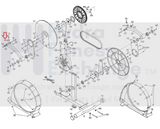 Nordictrack Proform Elliptical Left Front Upper Body Handlebar Cover 247277-hydrafitnessparts