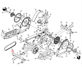 Nordictrack Proform FreeMotion Gold's Gym Recumbent Bike Motor Drive Belt 153283-hydrafitnessparts