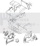 Nordictrack Proform Gold's Gym HealthRider Recumbent Bike Crank Cover 263517-hydrafitnessparts