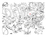 Nordictrack Proform Health Rider Epic Image Elliptical Roller Wheel Set 179361-hydrafitnessparts