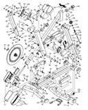 Nordictrack Proform Reebok Gold's Gym Stationary Bike Transport Wheel 219825-hydrafitnessparts