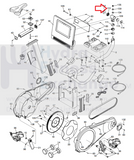 Nordictrack Proform Upright Bike Inner Pivot Arm Cover 392825-hydrafitnessparts