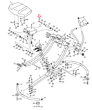 Nordictrack Proform Weider Elliptical Button Screw 3/8" X 40mm 220095-hydrafitnessparts