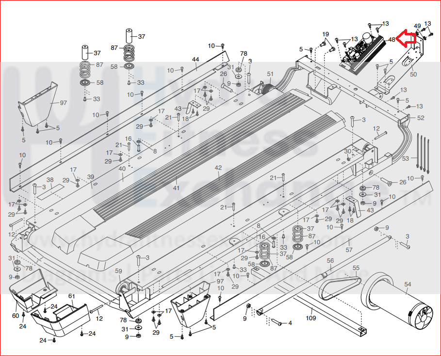 runページ Nordictrack Proform Weider Treadmill Motor Control Board