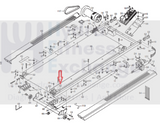 Nordictrack Proform Weslo Freemotion Treadmill Rear Roller Bracket 254306-hydrafitnessparts